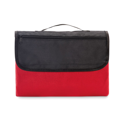 Плед для пикника, красный