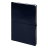 Ежедневник недатированный Save , A5, темно-синий,  рециклированная кожа, кремовый блок, подарочная к, темно-синий