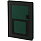 Ежедневник Mobile на заказ, недатированный, черно-зеленый