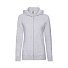 Толстовка женская без начеса LADIES LIGHTWEIGHT HOODED SWEAT 240, серый