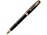 Перьевая ручка Parker Sonnet Black Lacquer GT, перо: F или М , цвет чернил: black, в подарочной упаковке