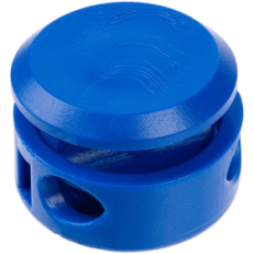 Двойной фиксатор для шнура Brogy, синий