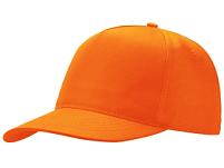 Бейсболка «Poly», цвет: оранжевый