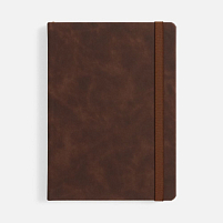 Ежедневник Urban Hard, недатированный, коричневый
