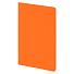 Блокнот Alpha slim, оранжевый