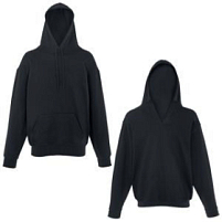 Толстовка мужская UNIQUE HOODIE 280, черный