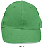 Бейсболка BUFFALO, Зеленый луг/ Белый