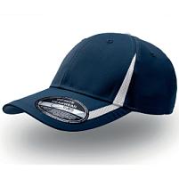 Бейсболка JOGGING, 6 клиньев, застежка на липучке, темно-синий