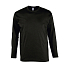 Футболка мужская с длинным рукавом MONARCH 150, черный