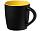 Керамическая чашка Riviera, черный/желтый