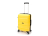 Чемодан TORBER В Отпуск, жёлтый, полипропилен, 40,5 х 25 х 62,5 см, 55 л