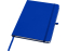 Teak блокнот А5 из переработан. материала в твердой обложке с линован. страницами - Ярко-синий