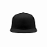 Бейсболка SNAP BACK, 6 клиньев, пластиковая застежка, черный