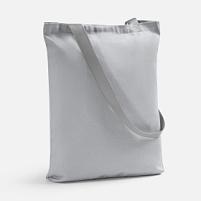 Шопер B4, серый с серыми ручками