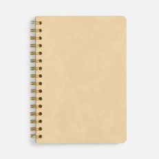 Ежедневник Spiral, недатированный, бежевый