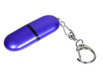 USB-флешка промо на 16 Гб каплевидной формы, цвет: синий