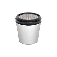 Портативная mini Bluetooth-колонка Sound Burger "Coffee" серебристый, серебряный