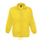 Ветровка водоотталкивающая унисекс SURF, желтый