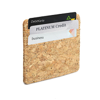 Держатель банковских карт Set, Натуральное дерево