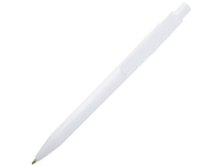 Unica шариковая ручка из переработанной пластмассы - Белый (черные чернила)