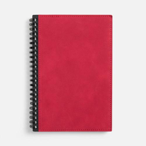 Ежедневник Notera Maxi, недатированный, красный