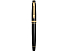 Ручка-роллер Waterman Expert 3, цвет: Black Laque GT, стержень: Fblk