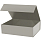 Подарочная коробка-трансформер большая, серая