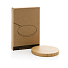 Док-станция Bamboo FSC® для беспроводной зарядки, 15 Вт
