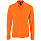 Рубашка поло мужская с длинным рукавом Perfect LSL Men, оранжевая