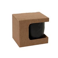 Коробка для кружки 13627, 23502 размер 12,3 х 10,0 х 10,8 см, коричневый