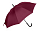 Зонт-трость Reviver с куполом из переработанного пластика, бордовый