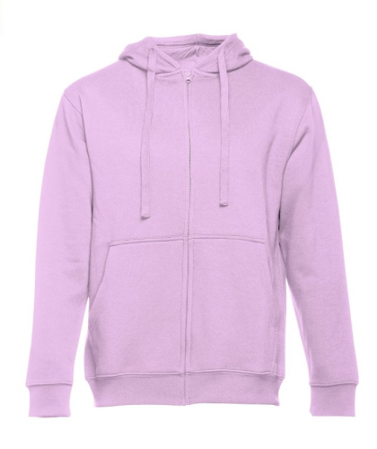 Толстовка мужская с капюшоном на молнии AMSTERDAM 320, сиреневый