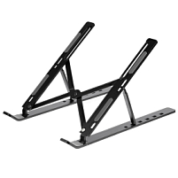 Подставка для ноутбука и планшета Scaffold Light ver.2, черная Подставка для ноутбука и планшета Scaffold Light ver.2, черная