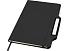 Nexus блокнот формата А5 в твердой обложке с ручкой и карандашом - сплошной черный