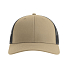 Бейсболка BRYCE, 6 клиньев, пластиковая застежка, переработанный полиэстер, хаки
