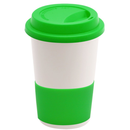 Кружка Magic To Go, Белый/зелёный
