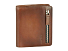 Портмоне BUGATTI Domus, с RFID защитой, коньячный цвет, натуральная воловья кожа, 10х2х12 см