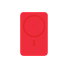 Внешний аккумулятор Largo PD 5000mAh с функцией беспроводной зарядки 15W, красный