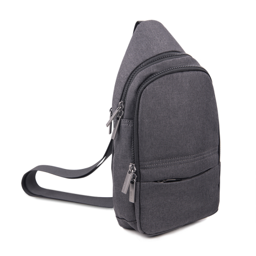 Сумка на плечо CORE, серый, 100% полиэстер , серый, голубой