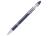 Kish шариковая ручка с серебристой отделкой - Темно - синий (синие чернила)