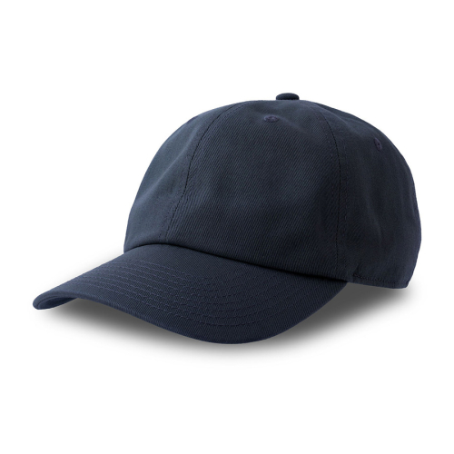 Бейсболка DAD HAT-S, 6 клиньев, металлическая застежка, темно-синий