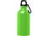 Одностенная бутылка для воды с карабином Oregon, изготовленная из нержавеющей стали, сертифицированной по стандарту RCS, объемом 400 мл - Зеленое яблоко