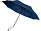 Birgit, складной ветроустойчивой зонт диаметром 21 дюйм из переработанного ПЭТ, темно-синий