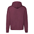 Толстовка PREMIUM HOODED SWEAT JACKET 260, бордовый