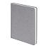 Ежедневник недатированный Bliss,  формат А5, в линейку, серый
