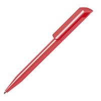 Ручка шариковая ZINK, неон, неоновый красный