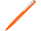 Ручка шариковая пластиковая Bon с покрытием soft touch, оранжевый