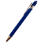 Ручка металлическая Brina софт-тач, Синий