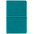 Ежедневник Nubuk, недатированный, бирюзовый