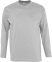 Футболка с длинным рукавом Monarch 150, серый меланж
